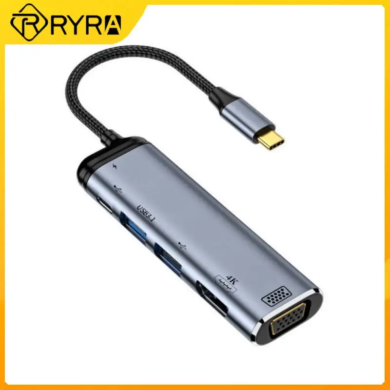 

USB-разветвитель RYRA, USB 3,1, Type-C, 4K, Thunderbolt 3