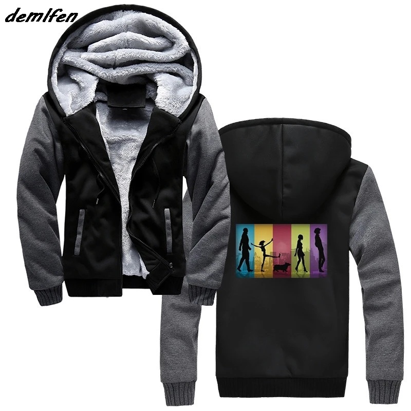 

Мужская толстовка с капюшоном, черная толстовка на молнии, в стиле хип-хоп