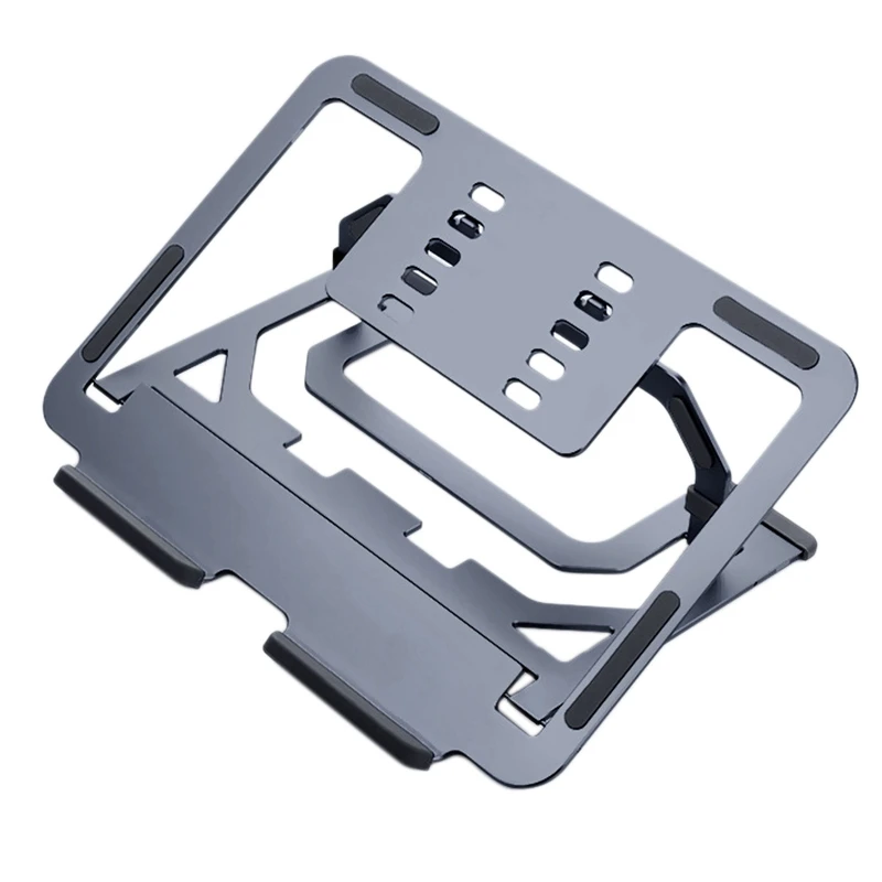 

Подставка для ноутбука, регулируемая подставка для компьютера с держателем для теплого отверстия, складная подставка для ноутбука