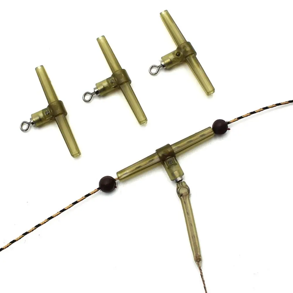 

Carp Fishing Accessories Anti Winding Sleeves Side Bends With Swivel Carp Hook Link Fishing Connector Equipment For Fish Tackle