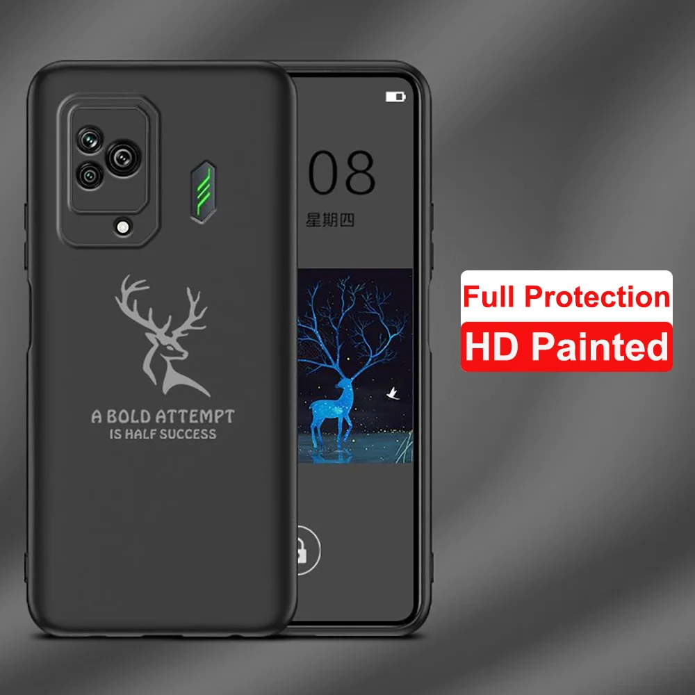 Мягкий силиконовый чехол-бампер для Xiaomi Black Shark 5 Pro