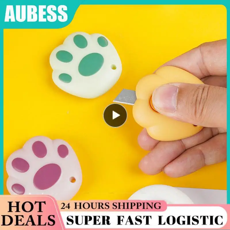 

10 г бумажный Нож Выдвижной Дизайн художественный нож маленький размер мини практичный нож для резки бумаги нож ручной работы Abs Sk5 универсальные ножи