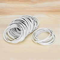 diameter15mm 60mm width5mm thickened white elastic rubber bands stretchable sturdy rubber rings for office school home