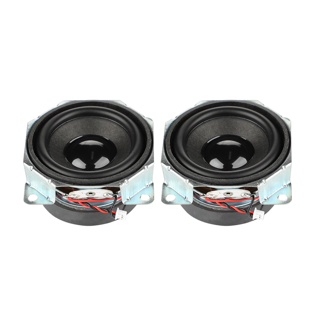

AIYIMA 2Pcs 2 Inch Portable Audio Speaker 52MM 4 Ohm 3W Full Range Audio Speaker Sound Amplifier Home Theater Loudspeaker