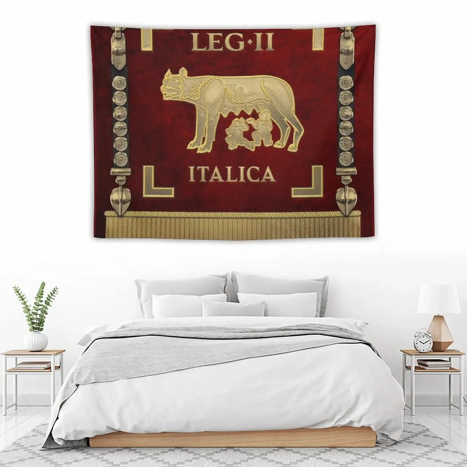 Стандартный итальянский второй Легион-Vexillum Легио II Italica гобелен Декор для