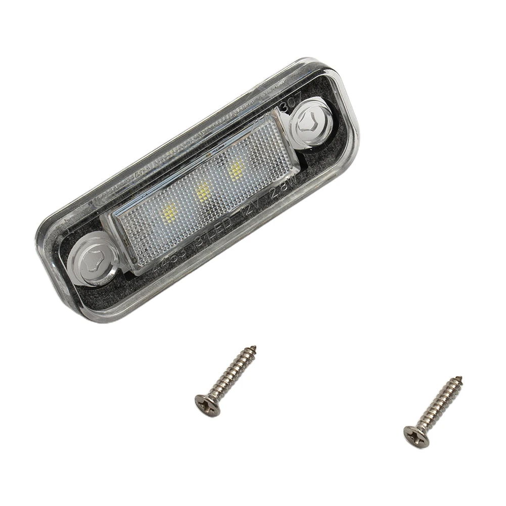 

2pcs Car LED Light License Plate Light 12V For Mercedes-Benz C/E Class CLS SLK W203 5D W211 W219 R171 Replacement Plug And Play