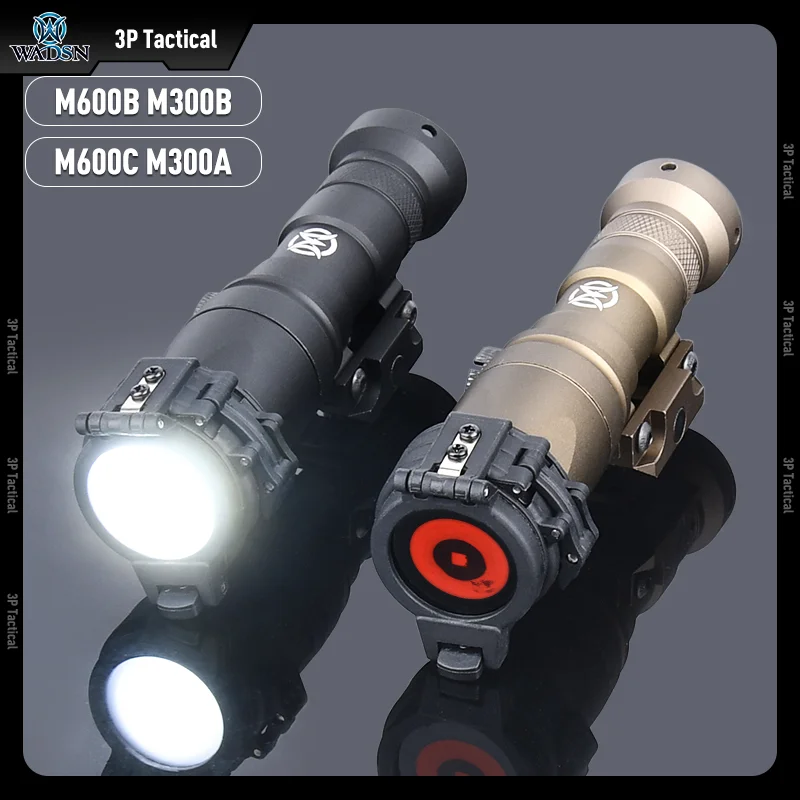 Тактический фонарик WADSN SF Surefire M300A белый свет подходит для 20 мм лампа оружия на