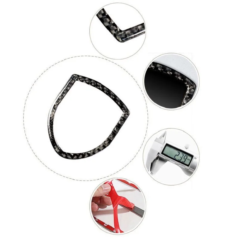 

Передний знак автомобильные Внешние аксессуары углеродное волокно 3D наклейка автостайлинг для porsche cayenne macan panamera boxster 911