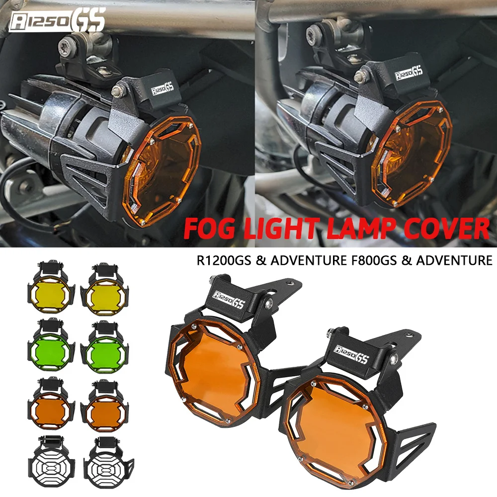 

FOR BMW R1250GS R1250 GS Adventure 2018-2023 Motorcycle LED Fog light Protector Guards OEM Foglight Lamp Cover 2022 2021 2020