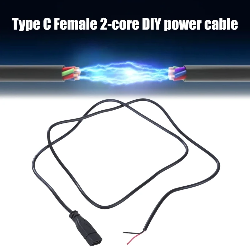 A9LC USB-кабель с косичкой типа USB к 2-контактным разъемам открытым концом для