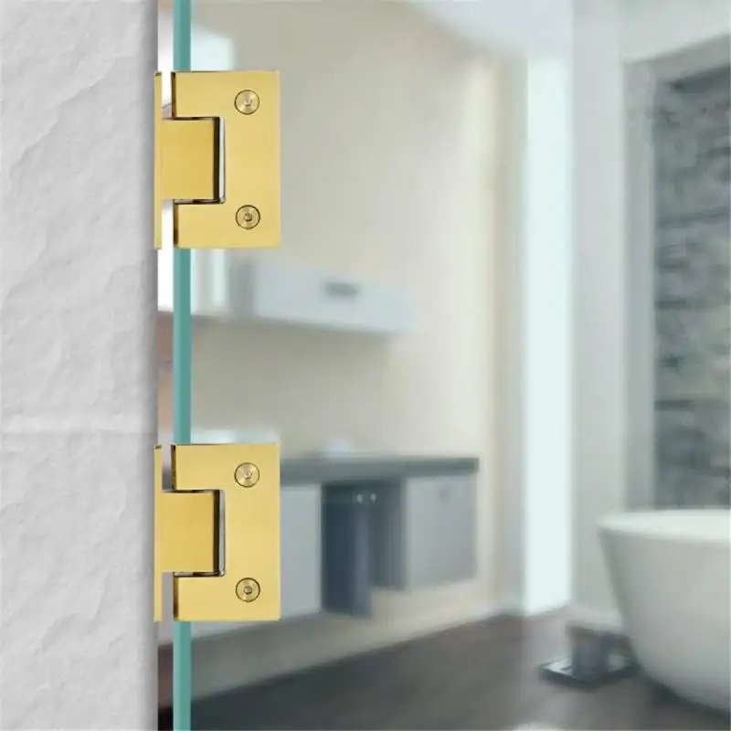 Безрамные дверные петли для душа Kensharp 90 градусов Скоба ванной стеклянной