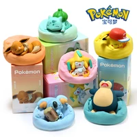 japanese cartoon pokemon pikachu second generation blind box childrens tide play doll hand made ornaments cute girl toy gift