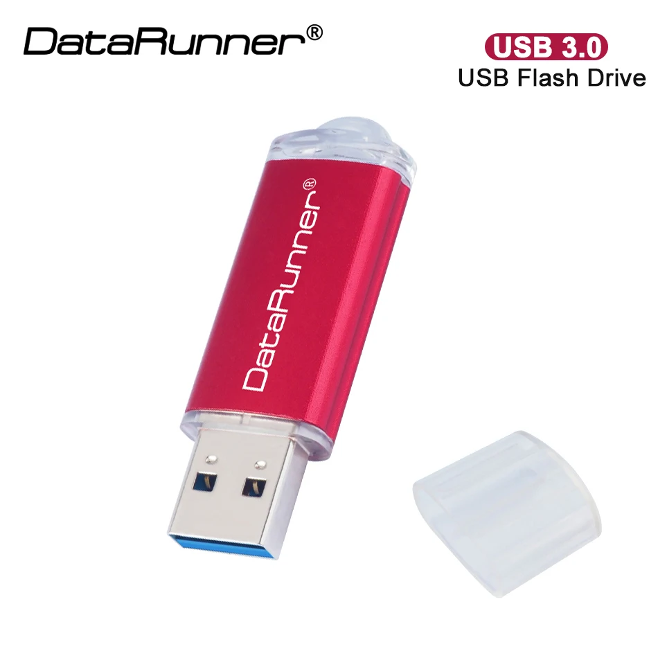 

DataRunner USB 3.0 Flash Drive 128GB Metal Pen Drive 16GB 32GB 64GB Portable Mini Pendrive 256GB USB Memory Stick Flash Disk