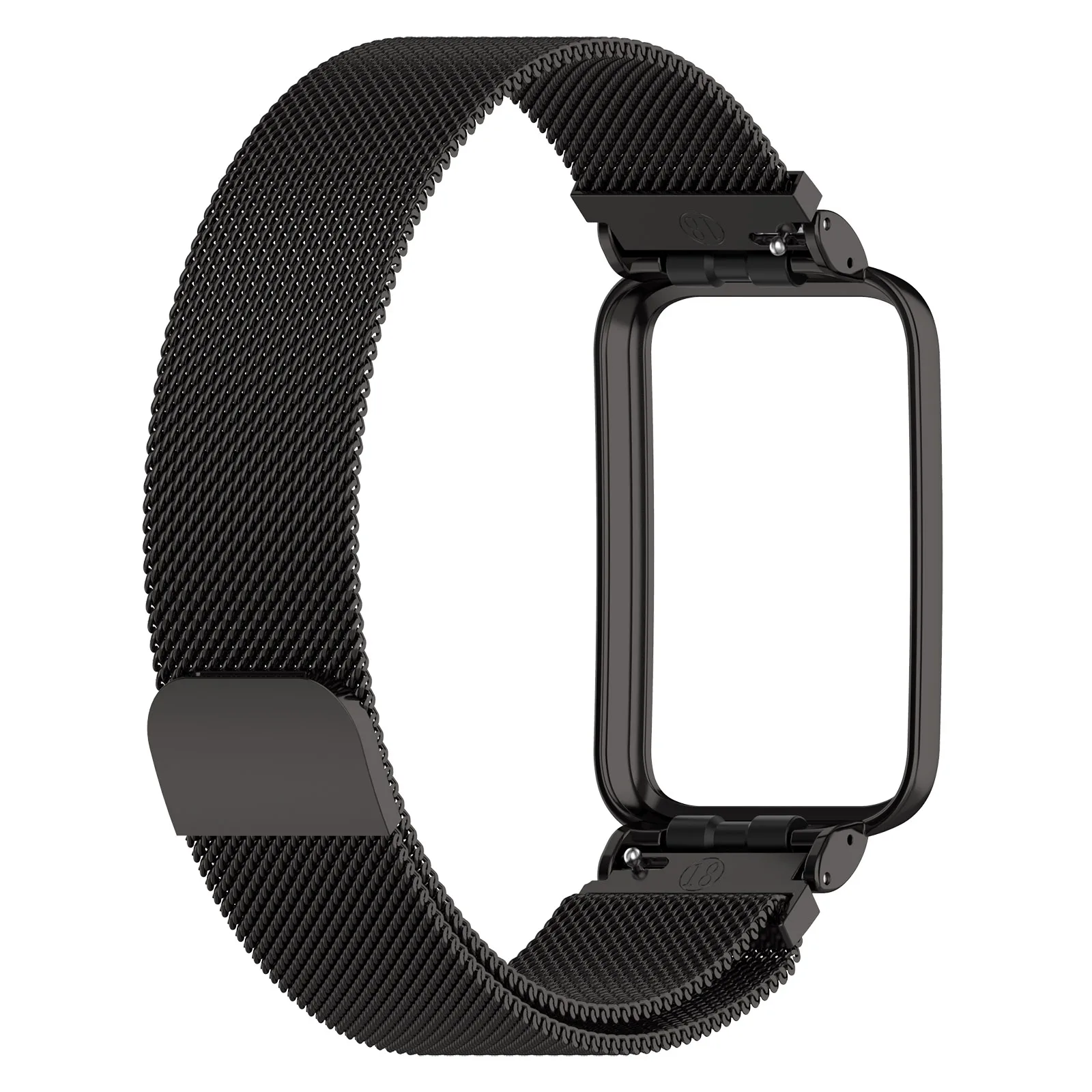 10 Pcs/Pack,Smart Watch Metal Frame Protector Case+metal Strap Bracelet Watchband band For Xiaomi band 7 pro