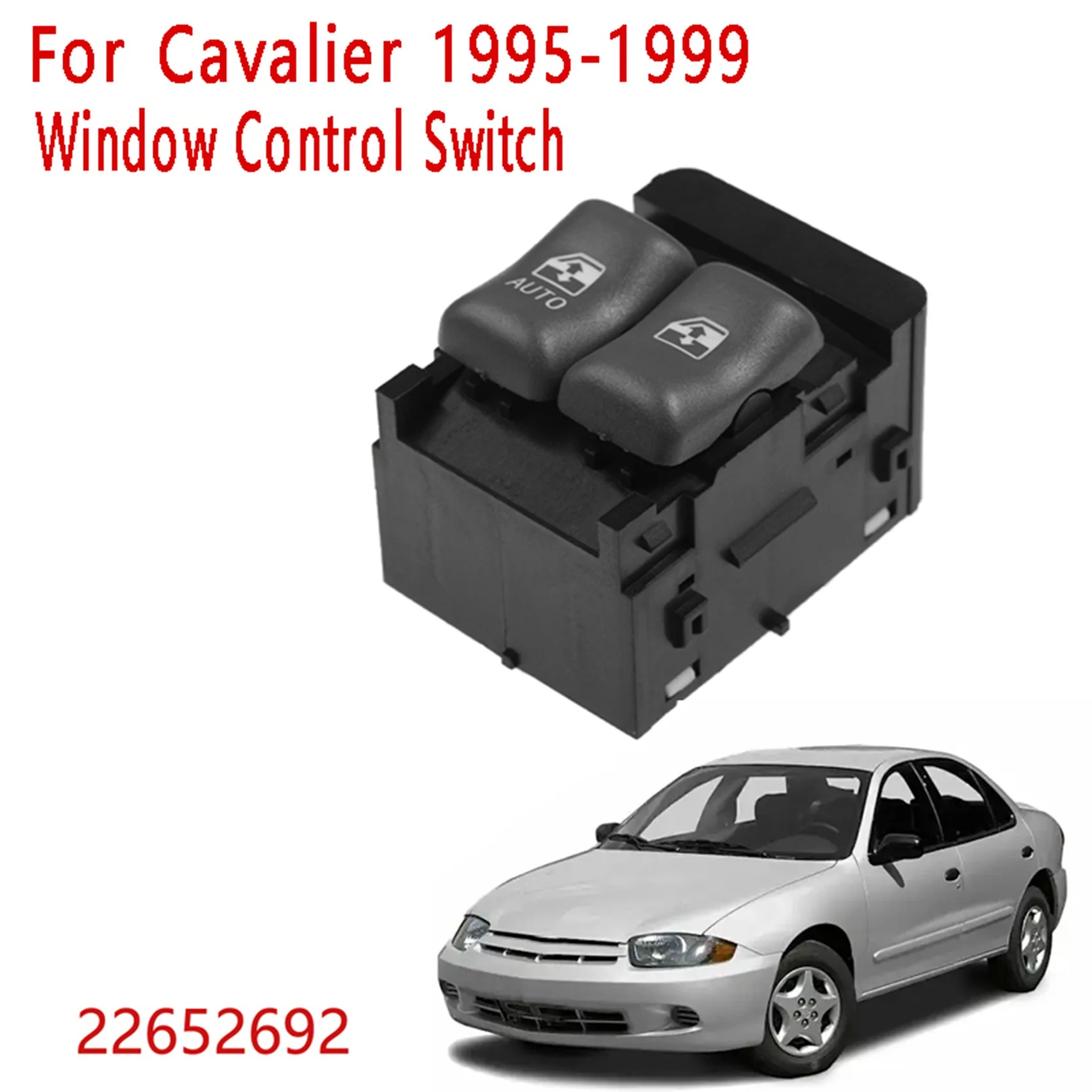 Электрическая кнопка переключения стеклоподъемника для Chevrolet Cavalier 1995-1999 22652692