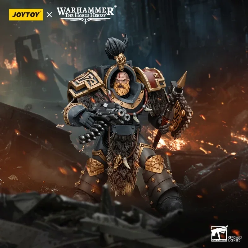 JOYTOY Warhammer 30k 1/18 Space Wolves Varagyr Wolf Guard Squad Terminator Фигурки