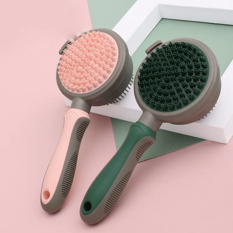 

Double-sided Comb Pet Hair Remover Cat Comb Dog Brush Dog Grooming Cat Brush Dog Slicker Brush Automatic Hair Removal Comb