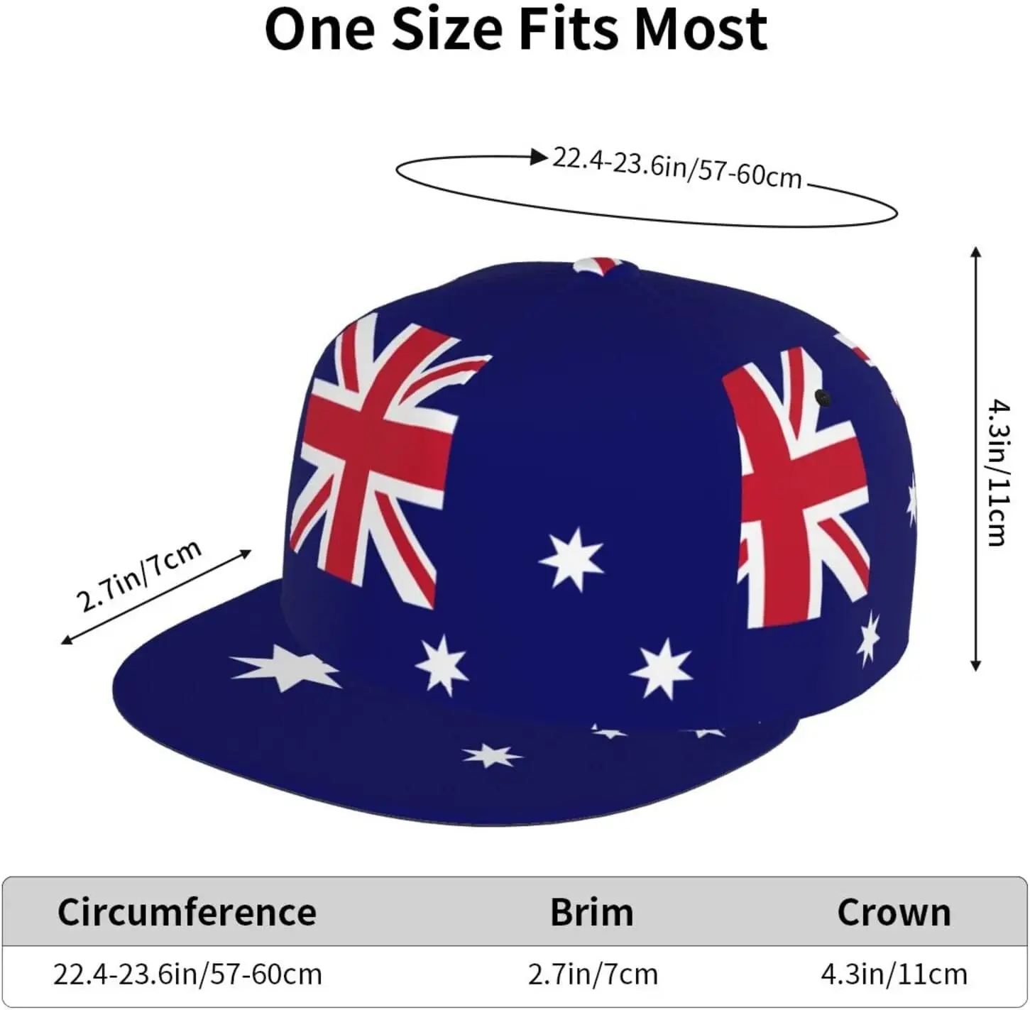 Мужская и Женская Ретро Австралийский флаг австралийская бейсболка