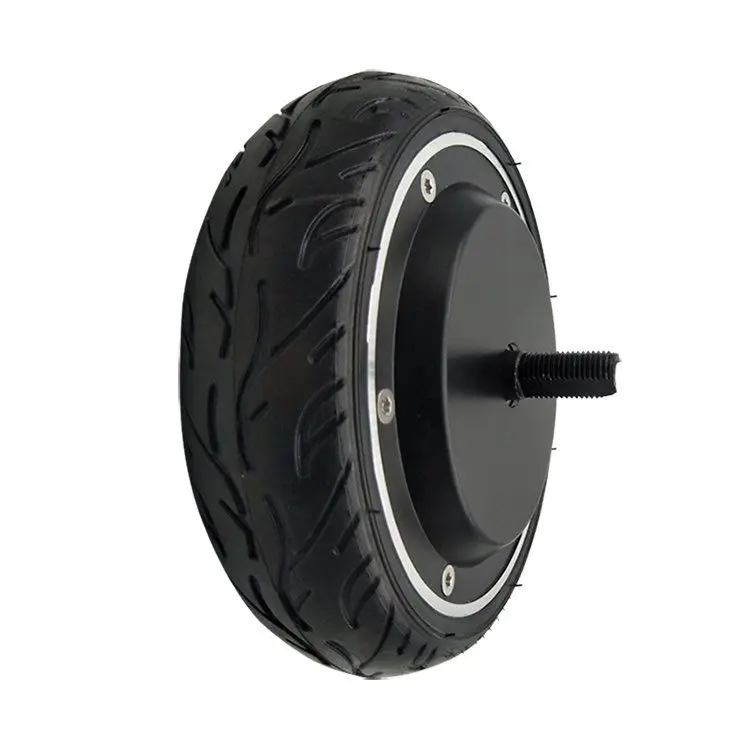 

Built-in-encoder 8inch 5N.m 36/48V 350w 400RPM 1024 wire 100kg load brushless DC servo electric wheel hub motor for robot