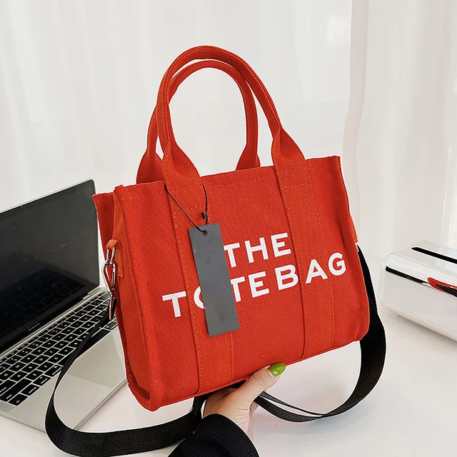 Casual CanvasLarge Capacity Tote Bag Women Handbags Designer Brand Letters Shoulder Crossbody Bags Luxury Big Shopper Bag 2023