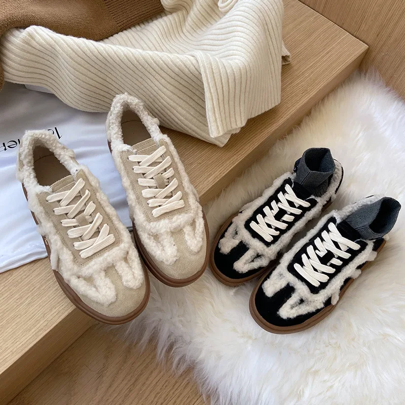 

Кроссовки женские кожаные на шнуровке, Классическая Повседневная обувь для тренировок, с круглым носком, на резиновой подошве, в винтажном стиле, Colorblock