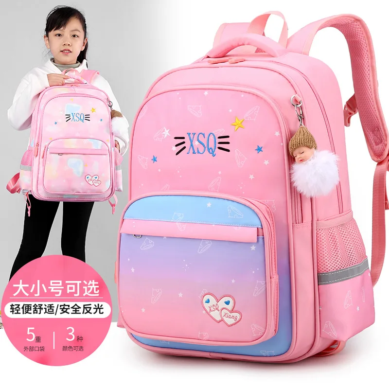 Children School Bags Girls Kids book bag Primary Orthopedic school backpack princess Backpack schoolbag kids Mochila Infantil