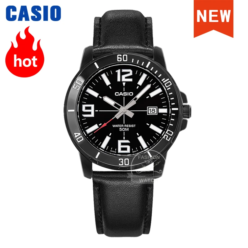 Casio watch men top brand luxury set quartz 50m Waterproof men watch Sport Wrist military Luminous Watch masculino MTP-VD01
