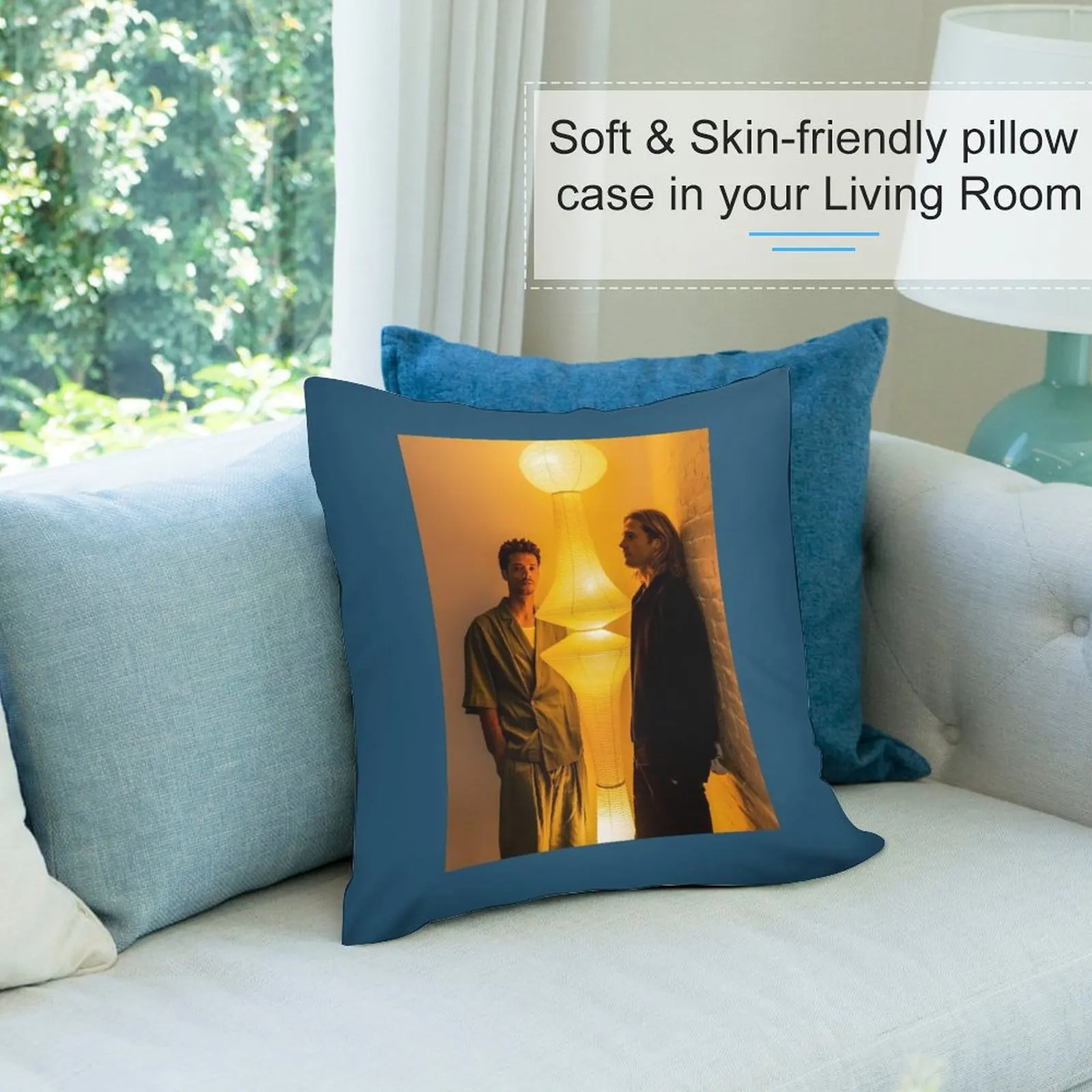 Интервью с вампиром Накидная Подушка искусственная Обложка Роскошные роскошные