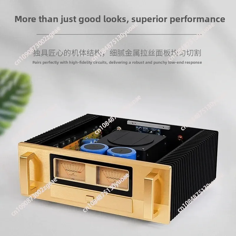 Фото Копия 1:1 усилителя Accuphase E-405 класса A и B мощностью 300 Вт, высокомощный усилитель для домашнего Hi-Fi, класса Hi-End, чистый усилитель мощности №4