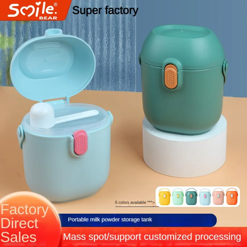 

Baby Milk Powder Box Portable New Baby Food Storage Box Essential CerealInfant Milk PowderBox Toddle Snacks Container BPA Free