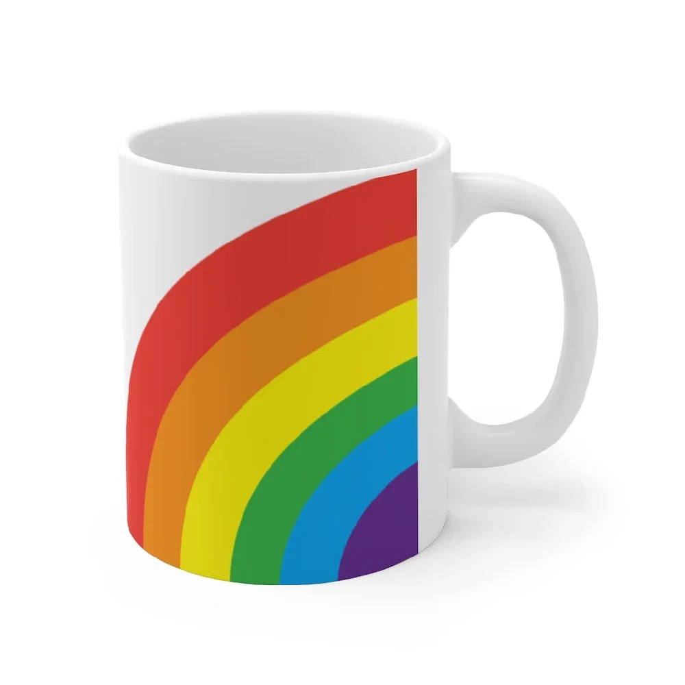 

Rainbow Love Mug 11oz