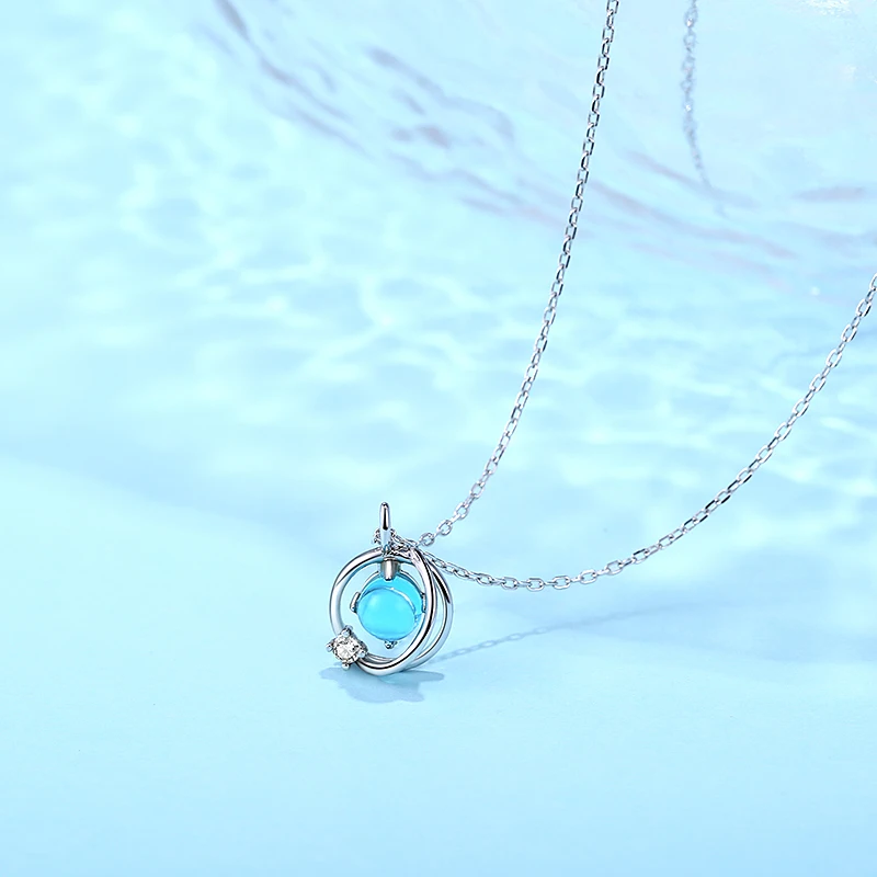 

Женское ожерелье с подвеской в виде медведя из серебра 925 пробы