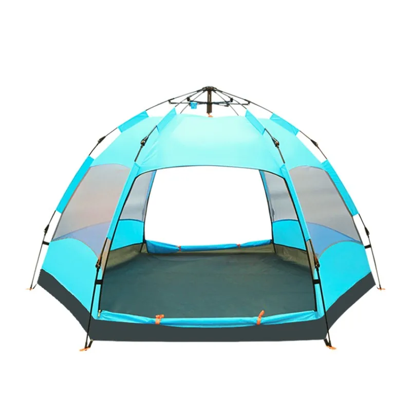 Палатка для рыбалки на 5 человек самораскладывающаяся шестигранная