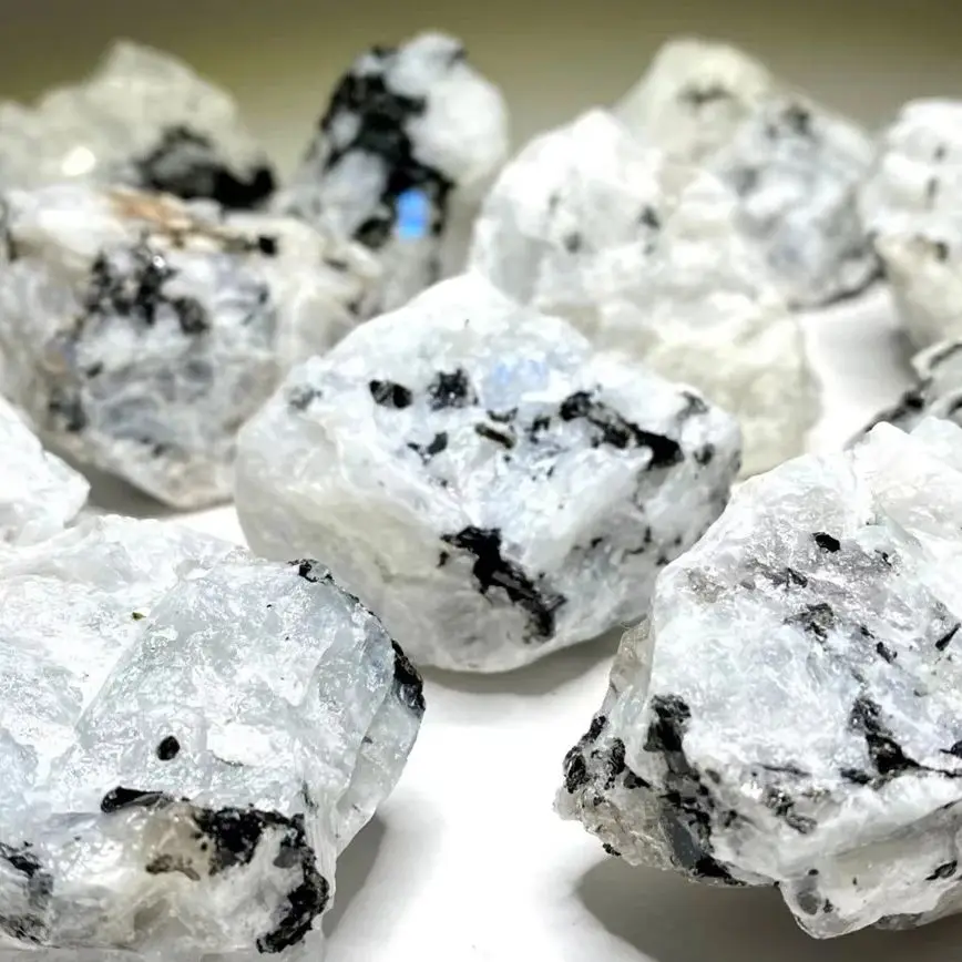 Высококачественный Натуральный Лунный Камень Гравий Для Аквариумных Цветочных