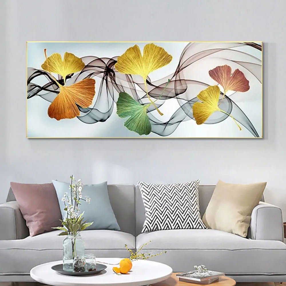 

HUACAN Diamond Painting Ginkgo Plant Full Square 5D DIY Mosaic Landscape Cross Stitch Embroidery Handicraft Home Decor