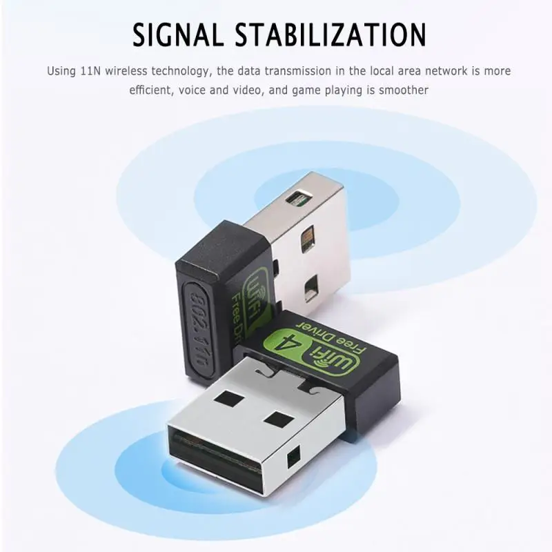 

Wi-Fi-адаптер с USB-портом, 2,4 ГГц, МБ/с