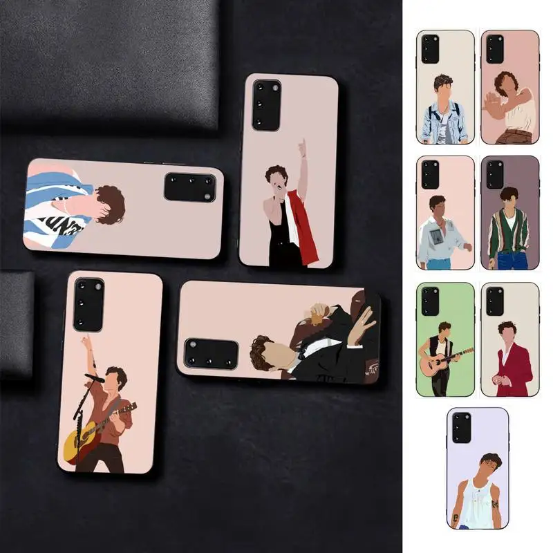 

Shawn Mendes No Face Phone Case for Samsung S10 21 20 9 8 plus lite S20 UlTRA 7edge