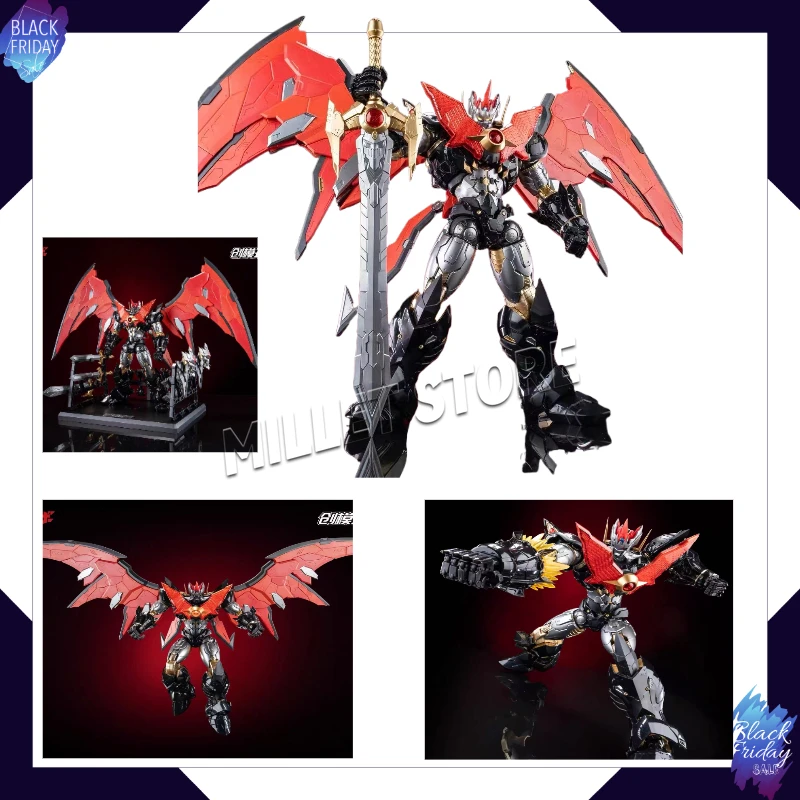 Фото Конструктор Chuang Mo Wan: Комбинированный робот-модель Mazinger Steel Jeeg - сборная рама, оригинальный китайский набор для сборки фигурки №1