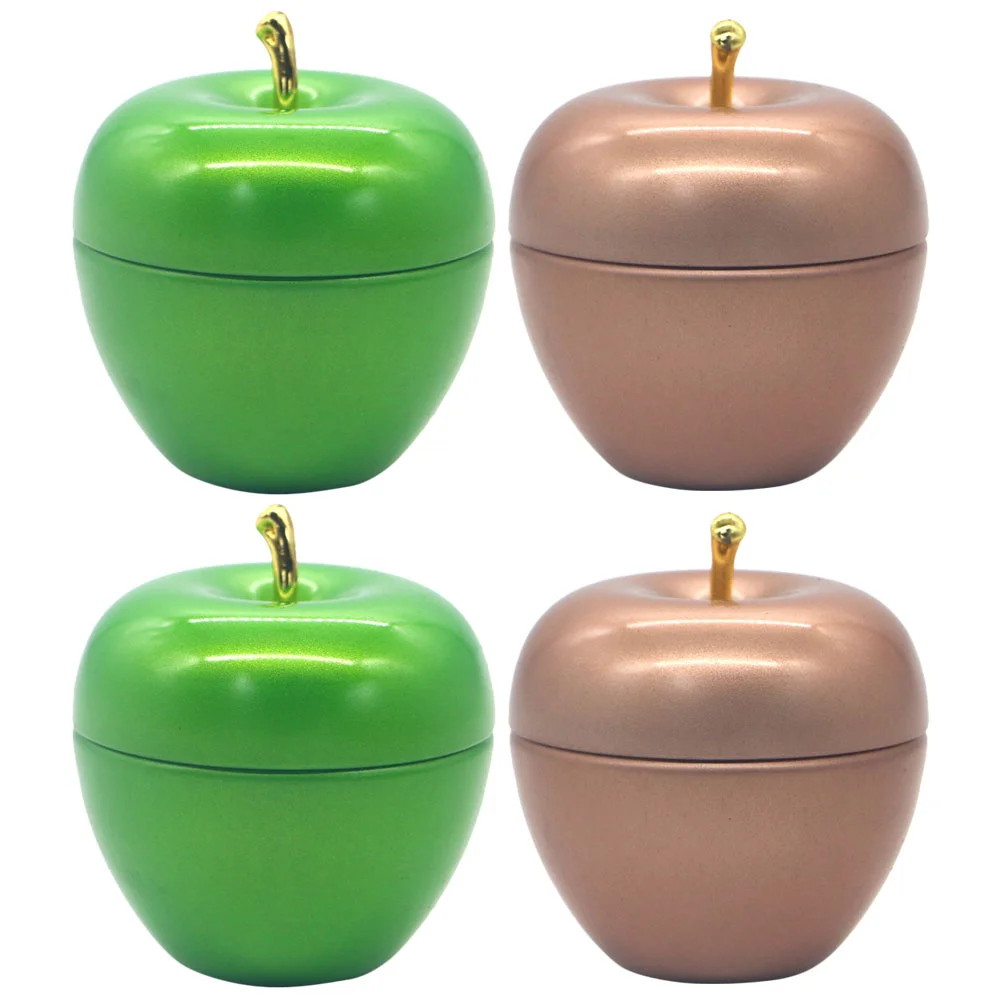 

Apples Jar Christmas Candy Shaped Cookie Tins Box Tea Tin Container Canister Flour Decorativejewelry Honey Boxes Emptycoffee