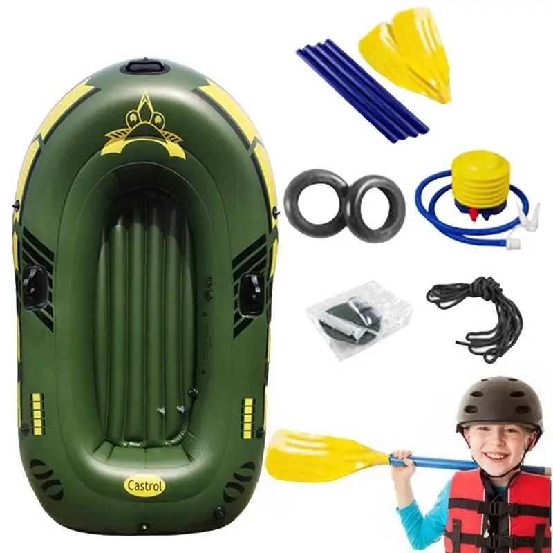 

Inflatable Boat Outdoor Floating Lake Boat 2 Person/ 3 Person Touring Kayak Portable Boat Raft Sport Kayak Canoe For Lakes