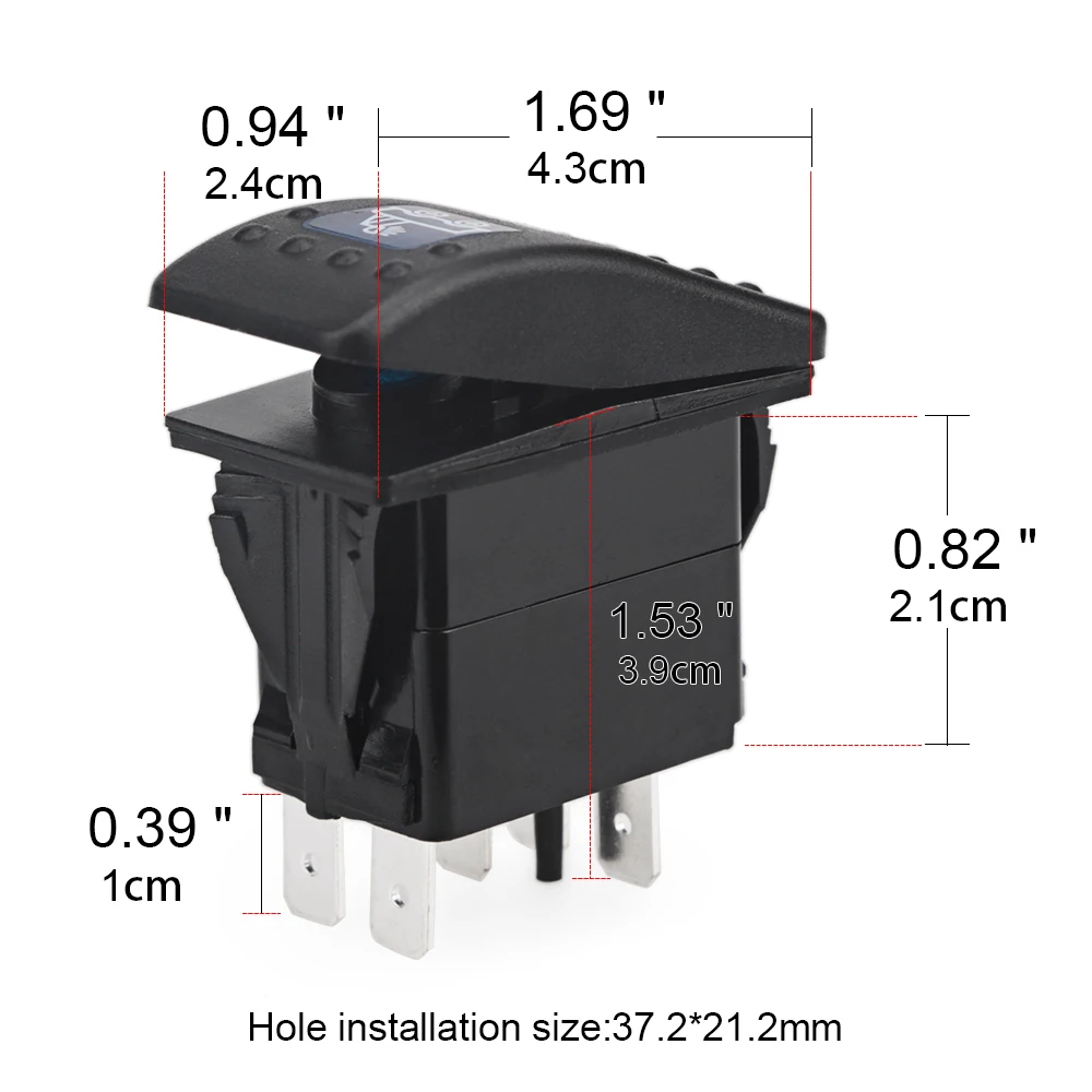 Автомобильный переключатель для лодки и грузовика Регулируемый