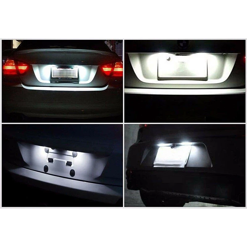 

2 шт., автомобильные фонари для номерного знака Honda Civic Sedan/hatchback 18