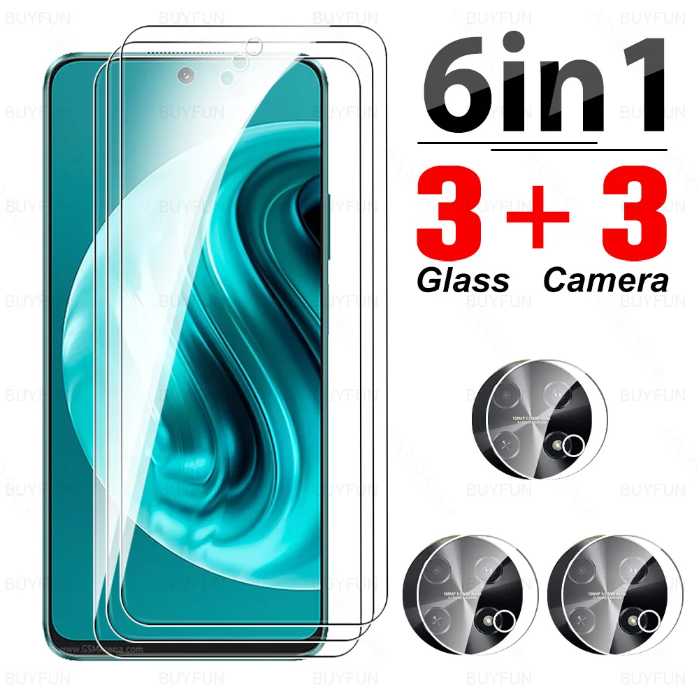 6 в 1 Защитная пленка для экрана камеры Huawei Nova 12i закаленное стекло Huawey Nova12 SE 12 s Nova12i