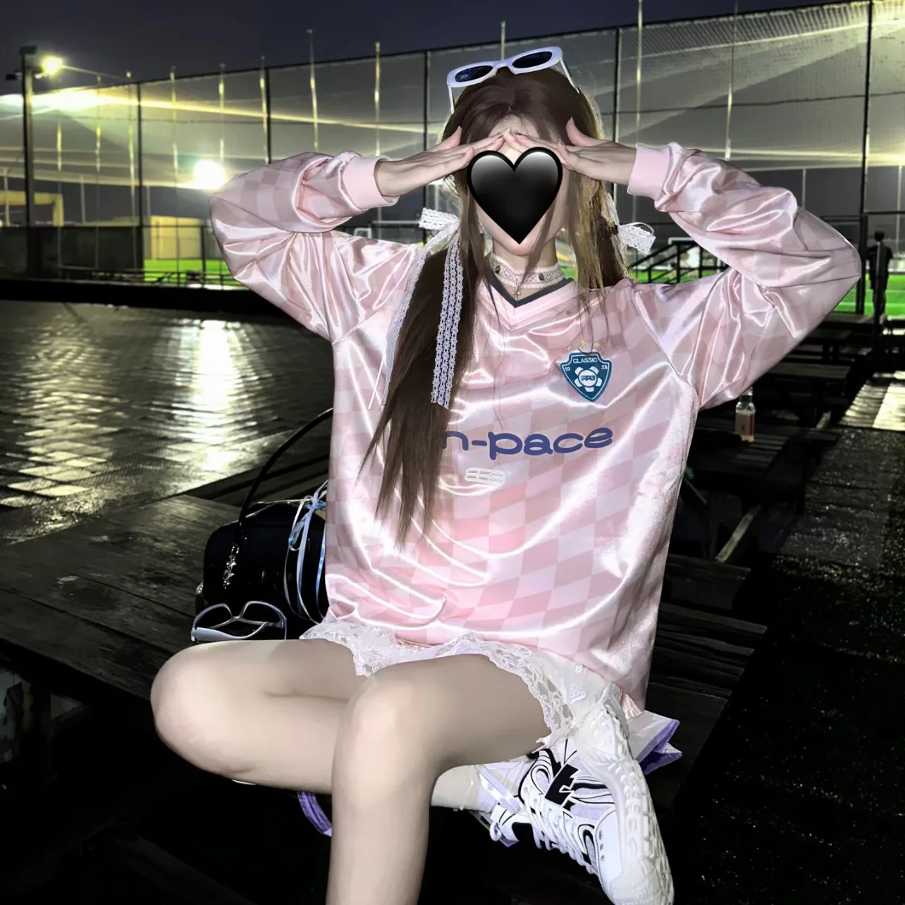 Gaganight женский свитшот со знаменитостями и ромбовидной сеткой контрастный с