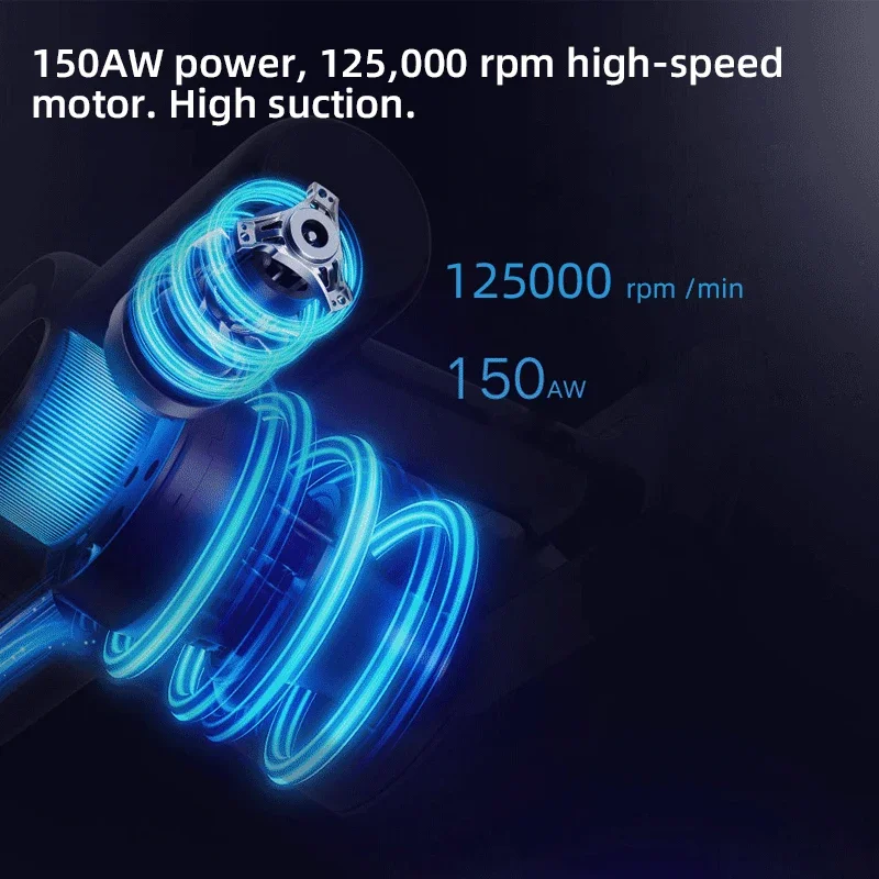 Беспроводной ручной пылесос XIAOMI Mijia K10 для дома Многофункциональный беспроводной