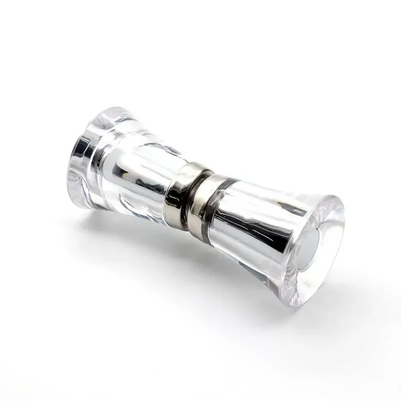 

Пластиковая прозрачная стеклянная ручка для двери