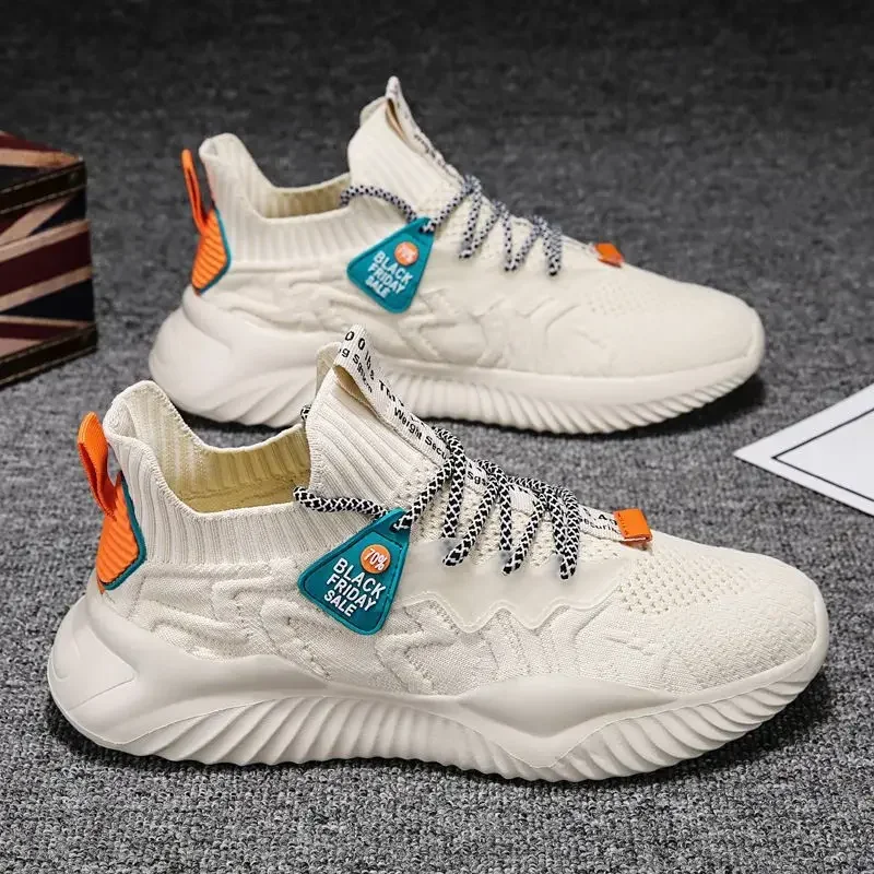 Мужские сетчатые дышащие кроссовки с вырезами повседневная обувь уличные