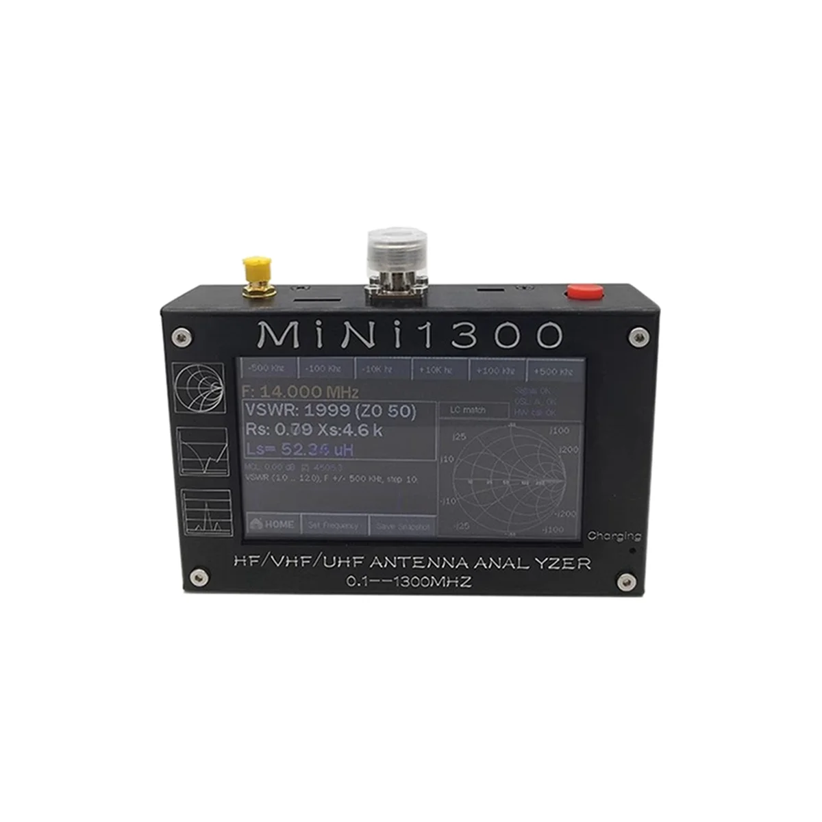 Векторный анализатор сети Mini 1300 портативный стоячий волновой радиочастотный