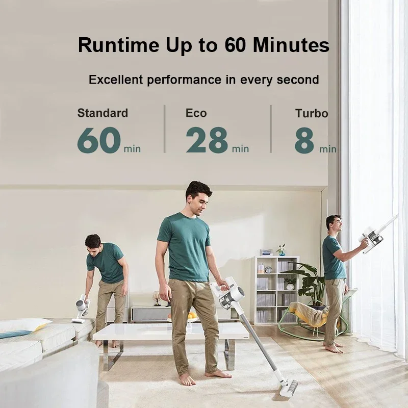 Беспроводной пылесос Dreame T10 цвет черный