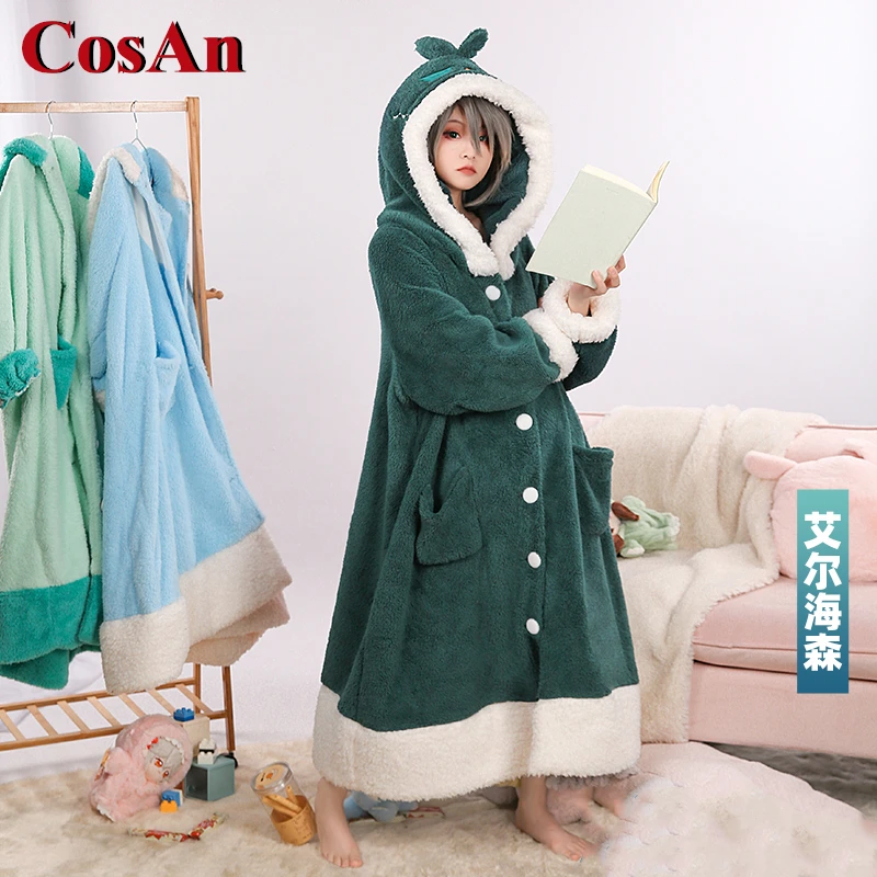 CosAn Горячая игра Genshin Impact Kaveh/Alhaitham/Kaeya/Diluc Косплей Костюм Милая кавайная пижама